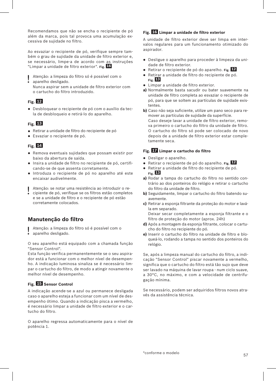 Bosch Athlet 252V Kabelloser Handstaubsauger BCH6255N1 dark navy User Manual | Page 58 / 108