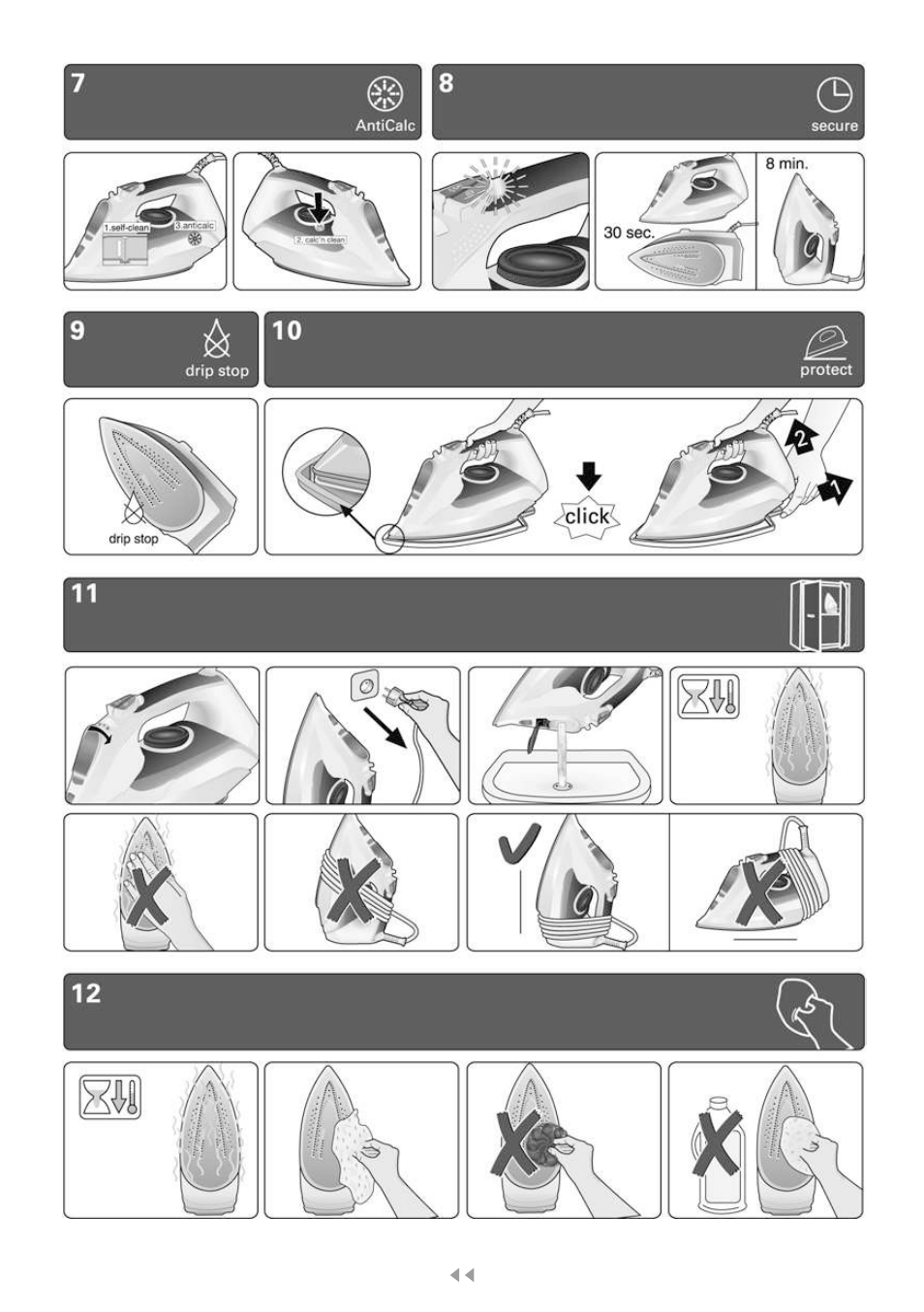 Bosch Dampfbügeleisen Sensixxx DA50 EditionRosso TDA503001P schwarz rot User Manual | Page 3 / 114