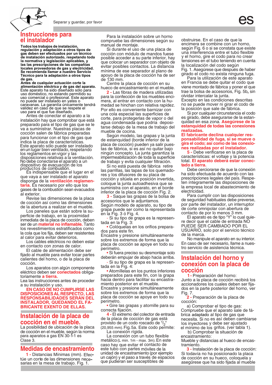 Instrucciones para, Instalación de la placa de cocción en el mueble, Medidas de encastramiento | El instalador | Bosch NNH615XEU Gas-Kochfeld Edelstahl 60 cm User Manual | Page 13 / 28