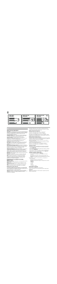Observaciones importantes, Nota, Montaje sobre el cajón, figura 2a | Montaje sobre horno, figura 2b, Montaje sobre lavavajillas, figura 2c, Ventilación, figura 4, Instalar el aparato, figuras 5/6, Instalar las guías de sujeción, (figura 5), Desmontar el aparato, Atención | Bosch PIN875N27E Edelstahl Comfort-Profil Induktions-Kochstelle Glaskeramik User Manual | Page 3 / 14