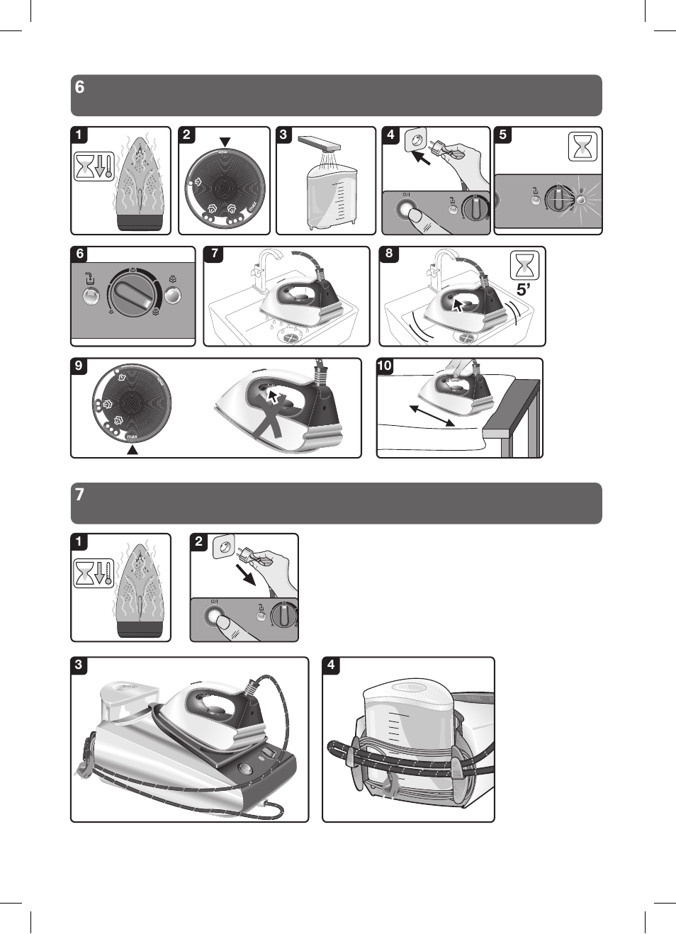 Bosch TDS3511 weiß schwarz Dampfstation Sensixx B35L User Manual | Page 158 / 160