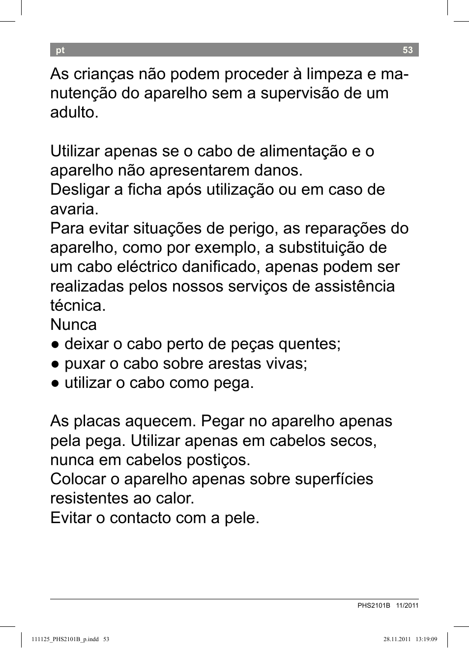 Bosch PHS2101 Haarglätter StarShine StraightStyle User Manual | Page 57 / 108