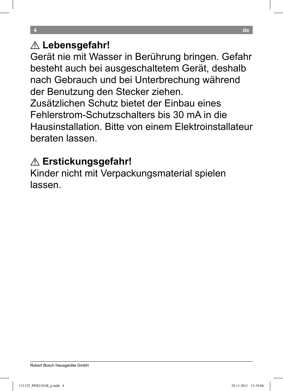 Bosch PHS2101 Haarglätter StarShine StraightStyle User Manual | Page 8 / 108