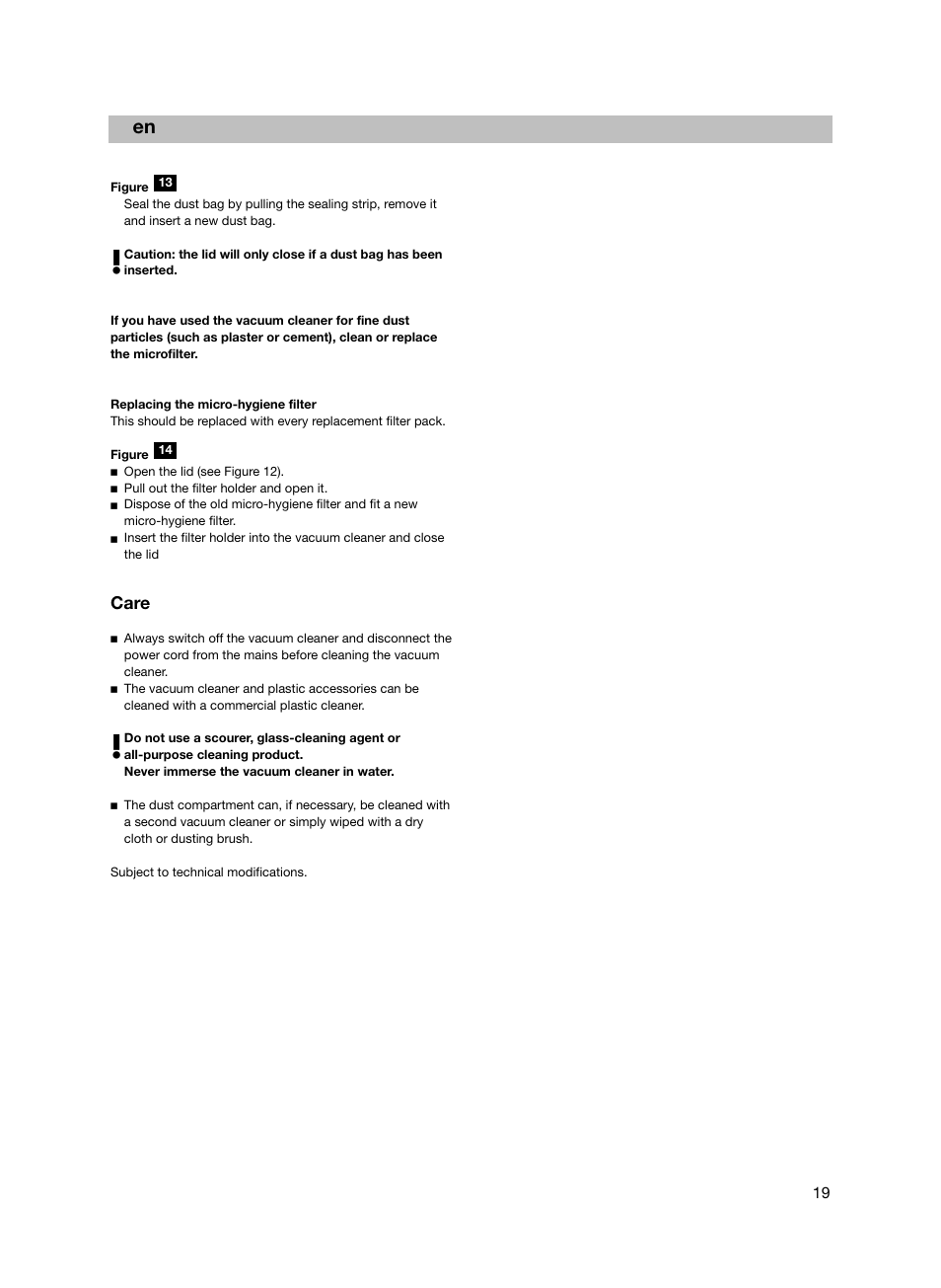 Bosch flexa Handstaubsauger BHS21600 nordkapblau-metallic User Manual | Page 20 / 35