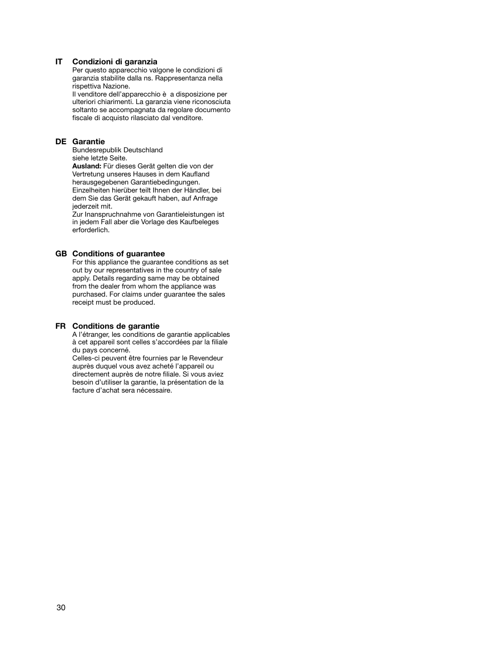 Bosch flexa Handstaubsauger BHS21600 nordkapblau-metallic User Manual | Page 30 / 35