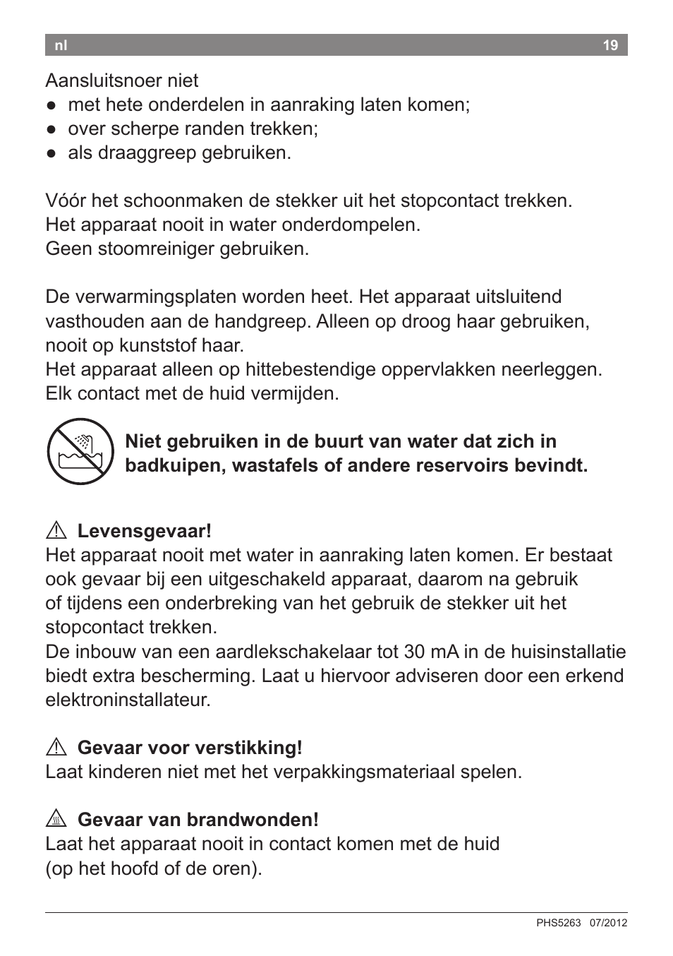 Bosch PHS5263 Haarglätter BrilliantCare Quattro-Ion User Manual | Page 21 / 90
