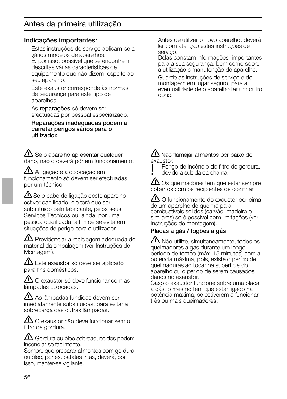 Bosch DHI645H grau-metallic Flachschirmhaube 60 cm User Manual | Page 56 / 68