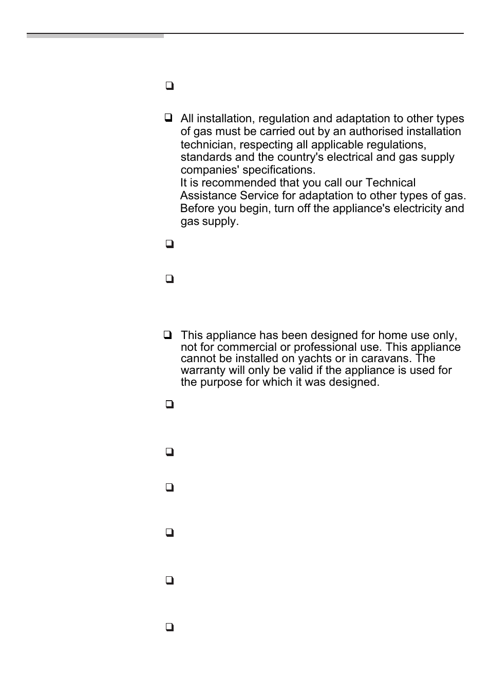 Safety warnings | Bosch NNH615XEU Gas-Kochfeld Edelstahl 60 cm User Manual | Page 5 / 98