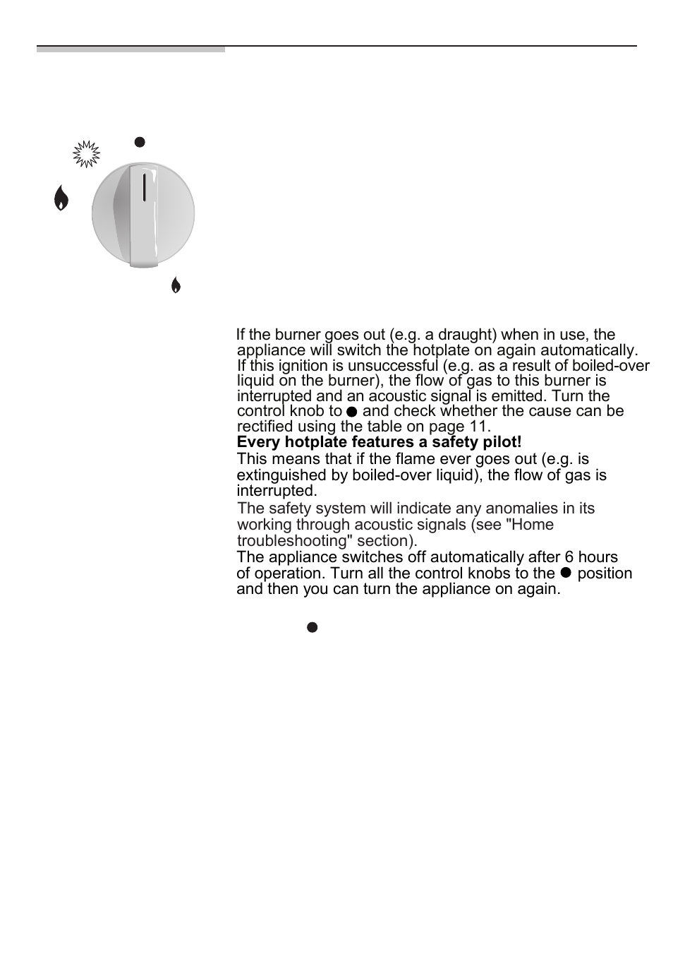 The gas burners | Bosch NNH615XEU Gas-Kochfeld Edelstahl 60 cm User Manual | Page 8 / 98