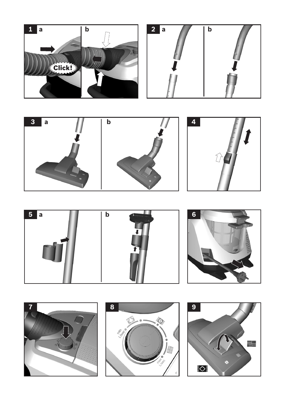 Bosch Relaxxx ProSilence66 Beutelloser Bodenstaubsauger BGS5SIL66A schwarz User Manual | Page 136 / 142