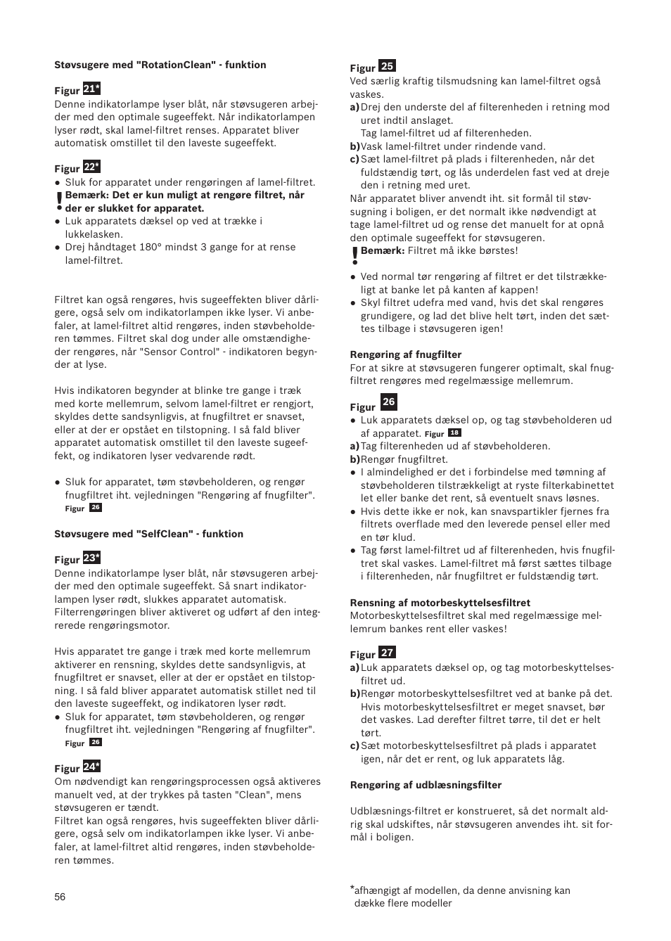 Bosch Relaxxx ProSilence66 Beutelloser Bodenstaubsauger BGS5SIL66A schwarz User Manual | Page 57 / 142
