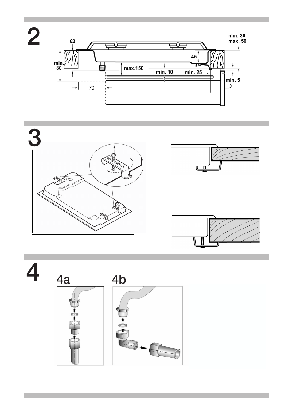 Bosch PRB326B70E Gas-Kochstelle Glaskeramik 30 cm User Manual | Page 2 / 20