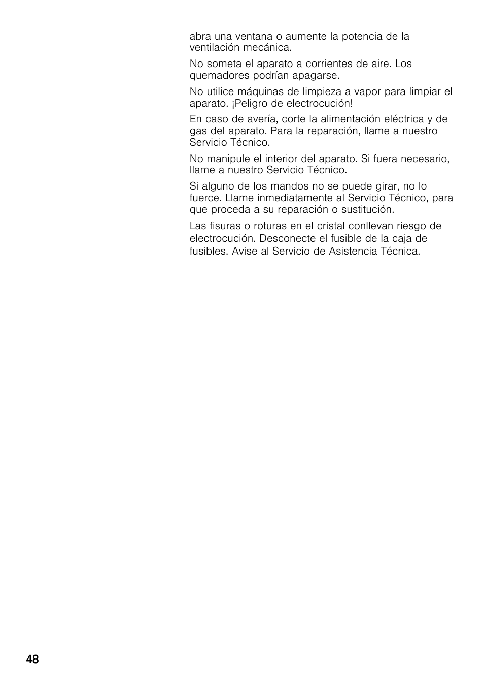 Bosch PRB326B70E Gas-Kochstelle Glaskeramik 30 cm User Manual | Page 47 / 98