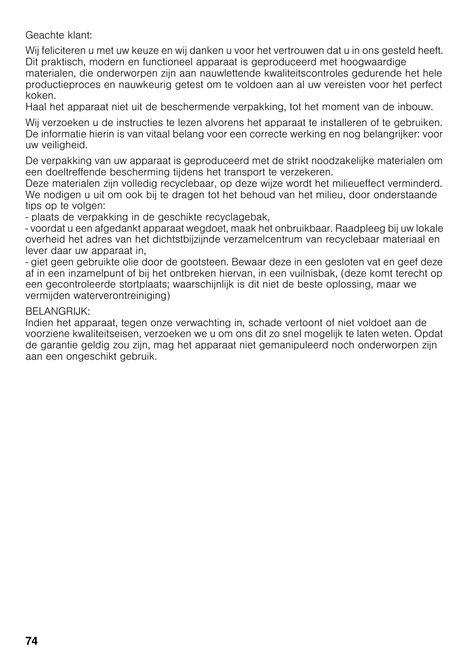 Bosch PRB326B70E Gas-Kochstelle Glaskeramik 30 cm User Manual | Page 73 / 98