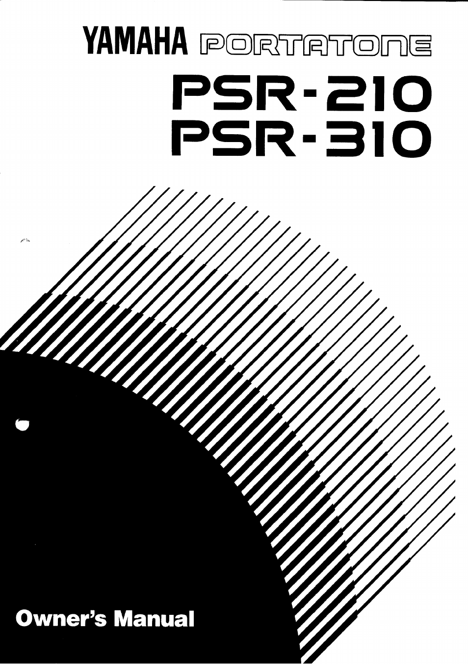 Yamaha PSR-310  EN User Manual | 40 pages