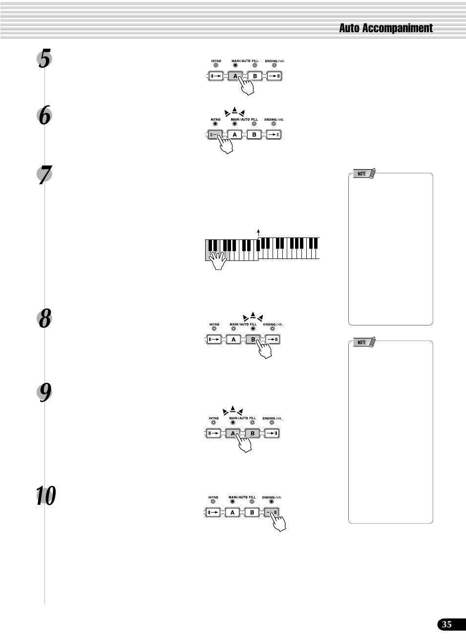 Yamaha PSR-540 User Manual | Page 35 / 160