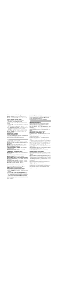 Colocar as calhas de fixação - figura 2, Inserir a placa de cozinhar - figura 3, Ligar a placa de cozinhar - figura 4 | Desmontar a placa de cozinhar, Lo que se debe tener en cuenta, Preparación de los muebles - figura 1, Montar las guías de sujeción - figura 2, Conexión de la placa de cocción - figura 3, Conexión de la placa de cocción - figura 4, Desmontar la placa de cocción | Bosch NKN775J17E Edelstahl Comfort-Profil Elektro-Kochmulde User Manual | Page 5 / 8