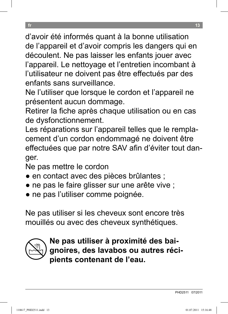 Bosch PHD2511 Haartrockner StarShine DryStyle User Manual | Page 15 / 100