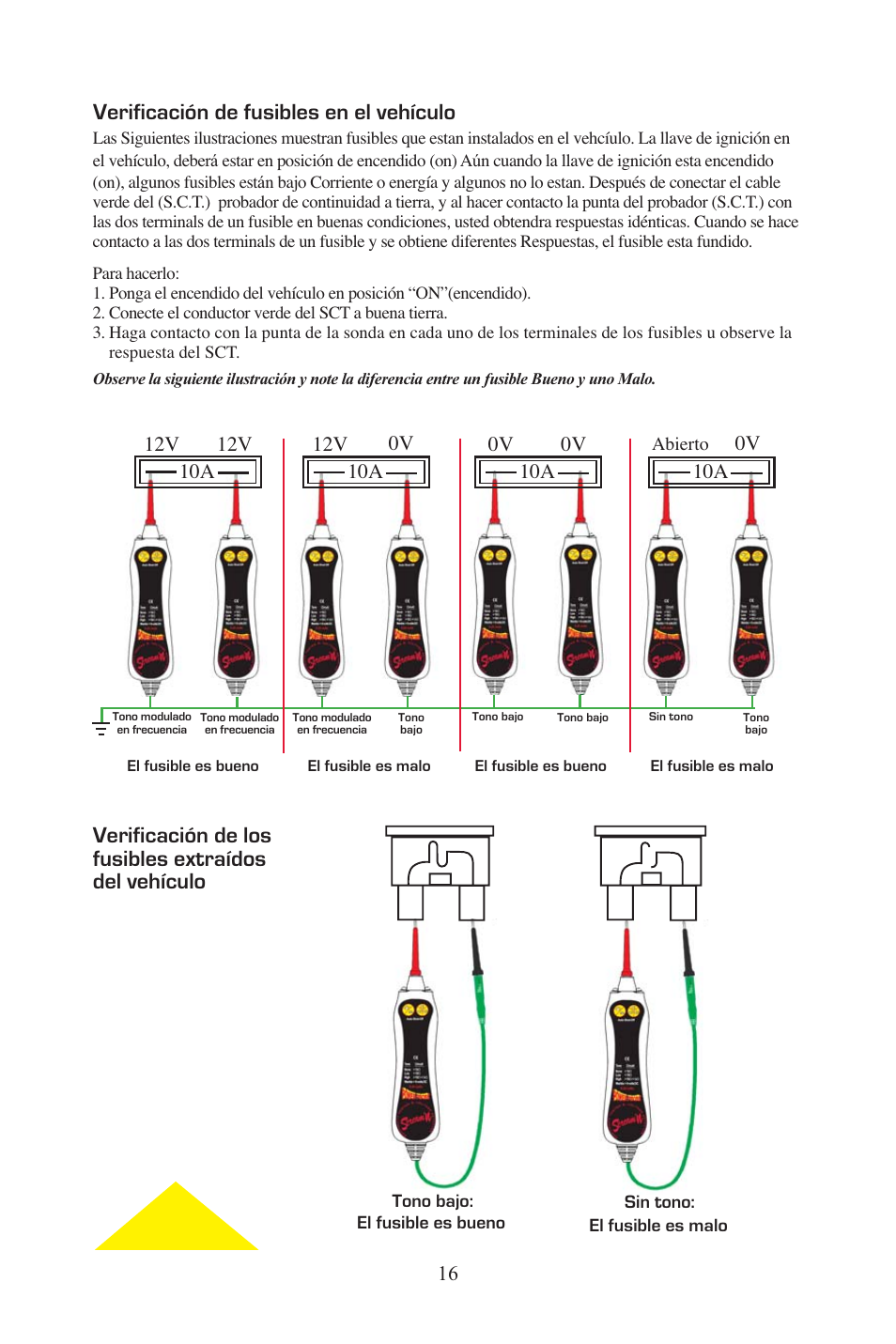 Screaming_eng_span_16.eps | Power Probe PPCT - Continuity Tester User Manual | Page 16 / 20