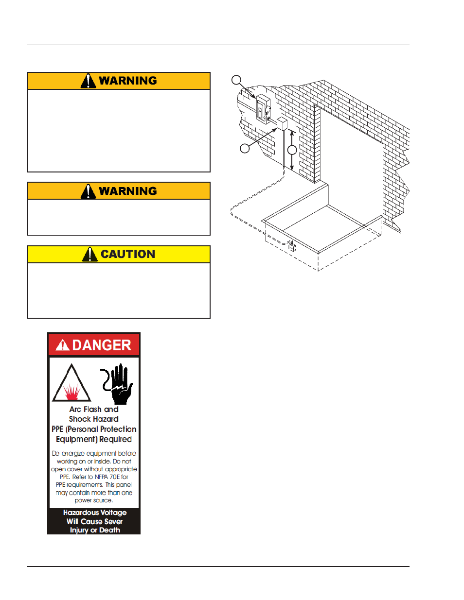 Installation, Install control panel and wiring | Poweramp VH SERIES HYDRAULIC User Manual | Page 20 / 52