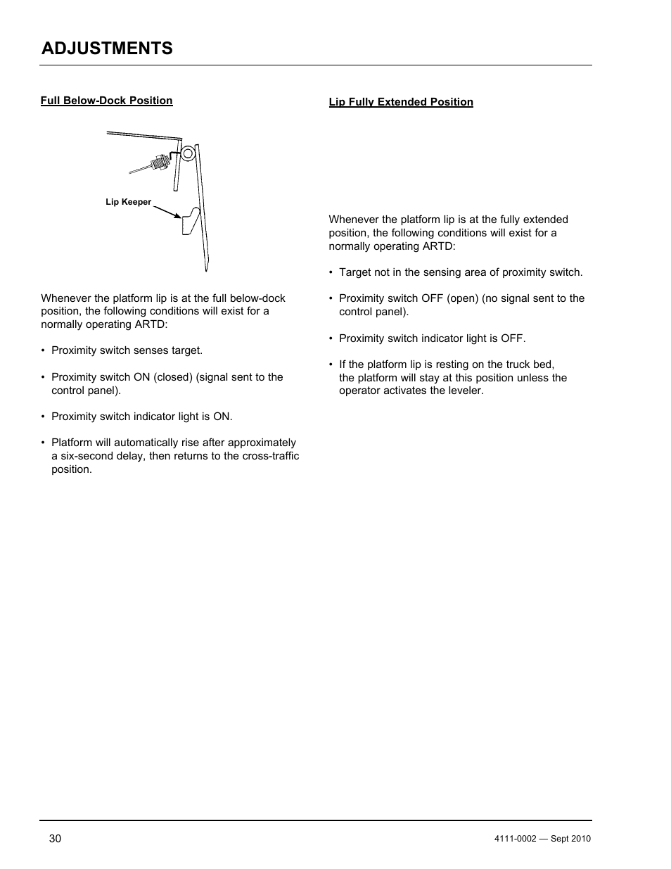 Adjustments | Poweramp VH SERIES HYDRAULIC 10.2011 User Manual | Page 32 / 52