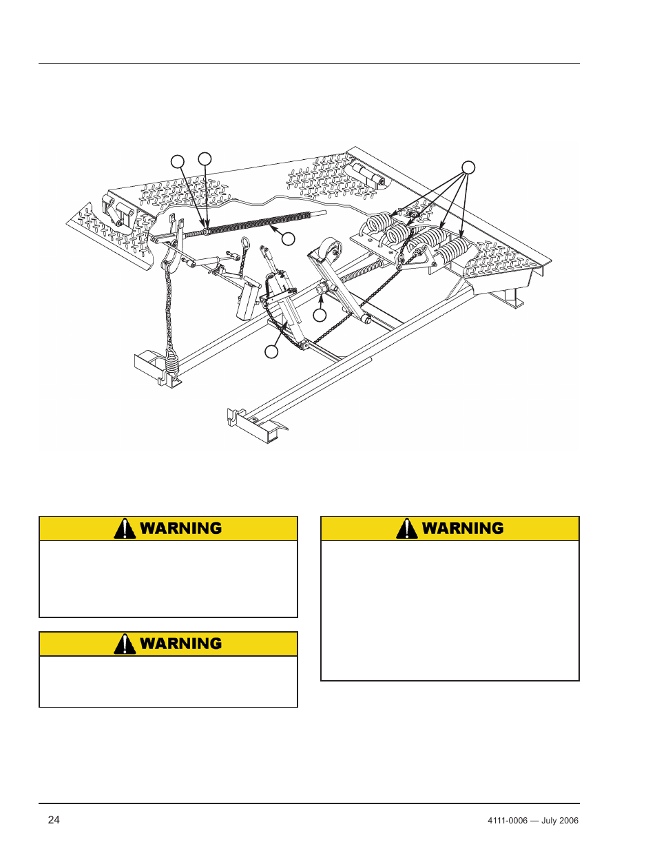 Adjustments | Poweramp CM SERIES MECHANICAL 12.2006 User Manual | Page 26 / 40