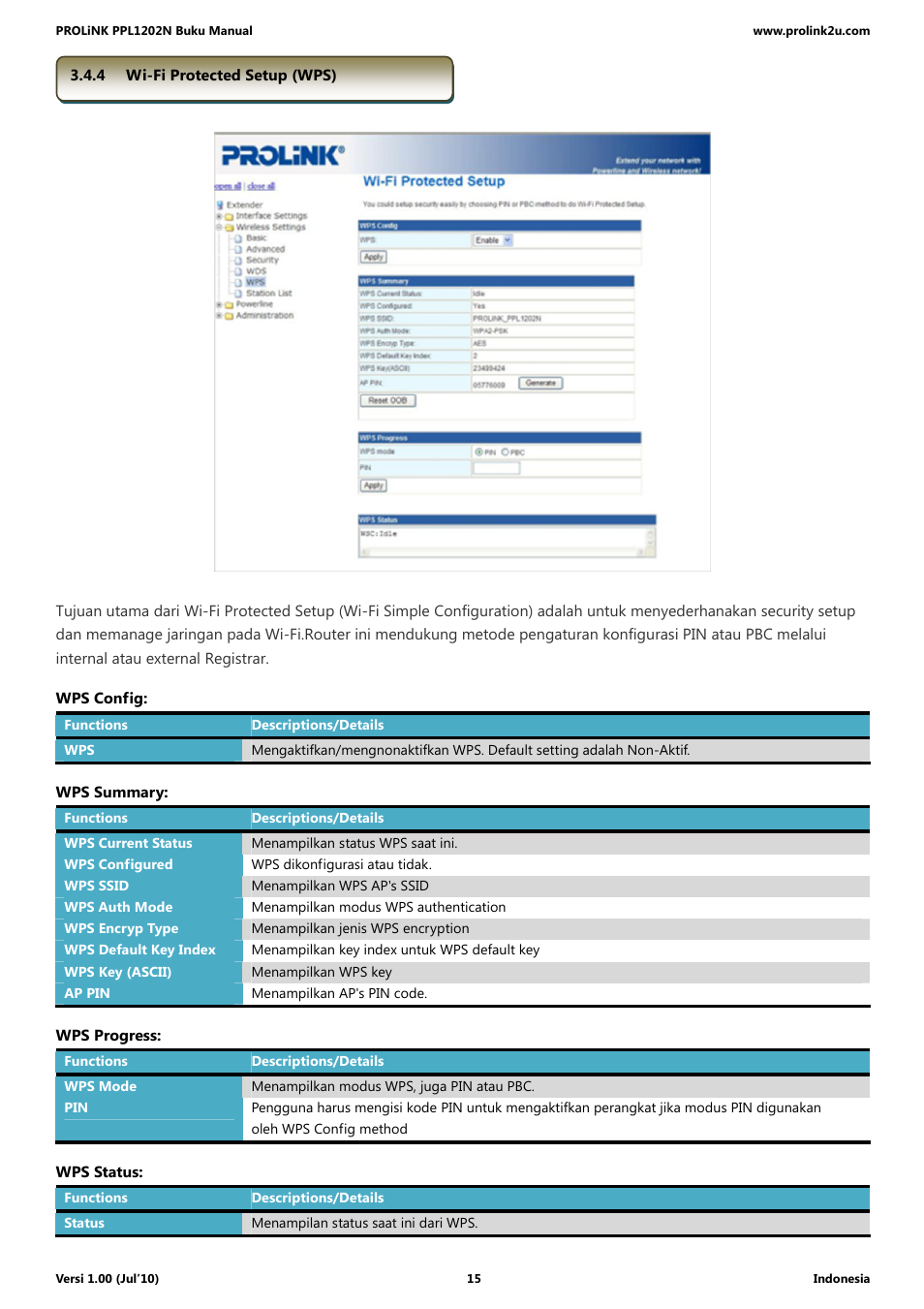 PROLiNK PPL1202N Quick Installation Guide User Manual | Page 65 / 99