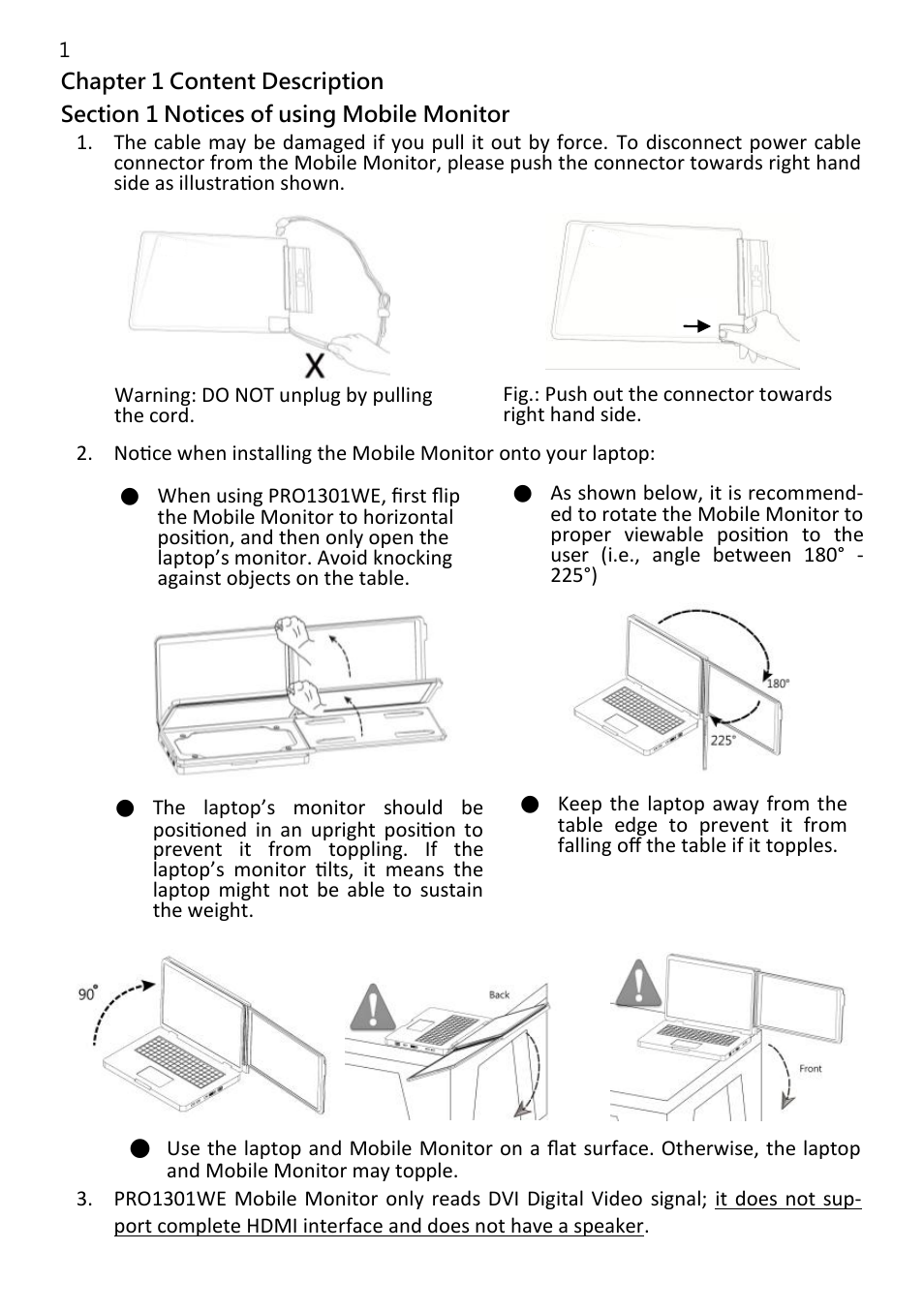 PROLiNK PRO1301WE User Manual User Manual | Page 3 / 24