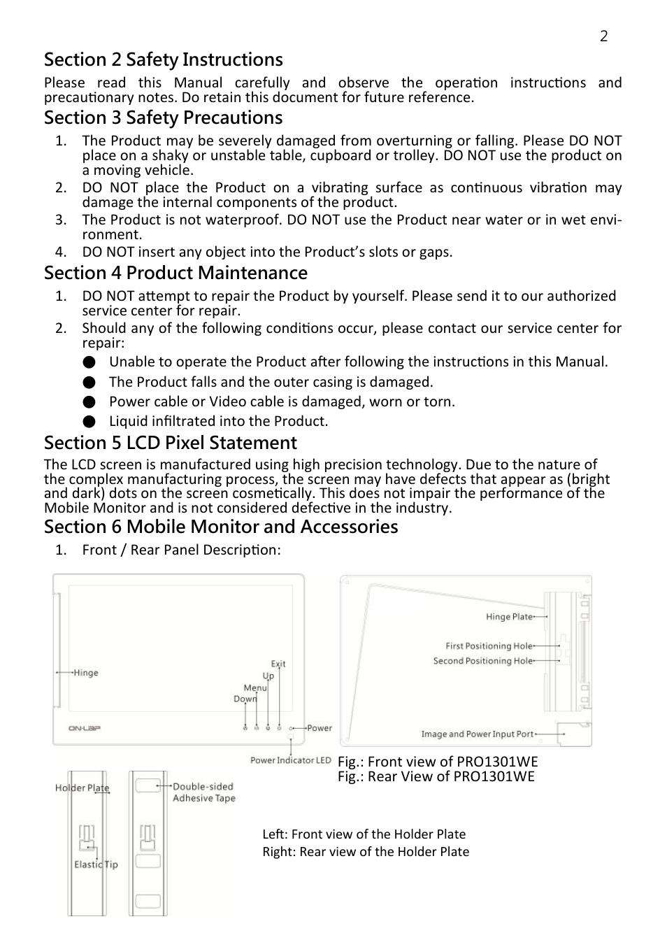 PROLiNK PRO1301WE User Manual User Manual | Page 4 / 24