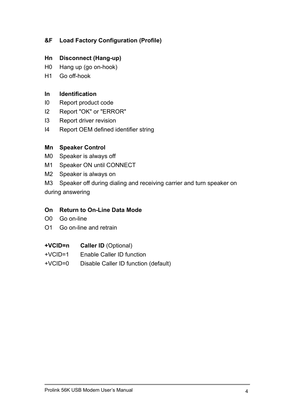 PROLiNK 1456U PROLiNK 56K USB Modem User Manual | Page 5 / 11
