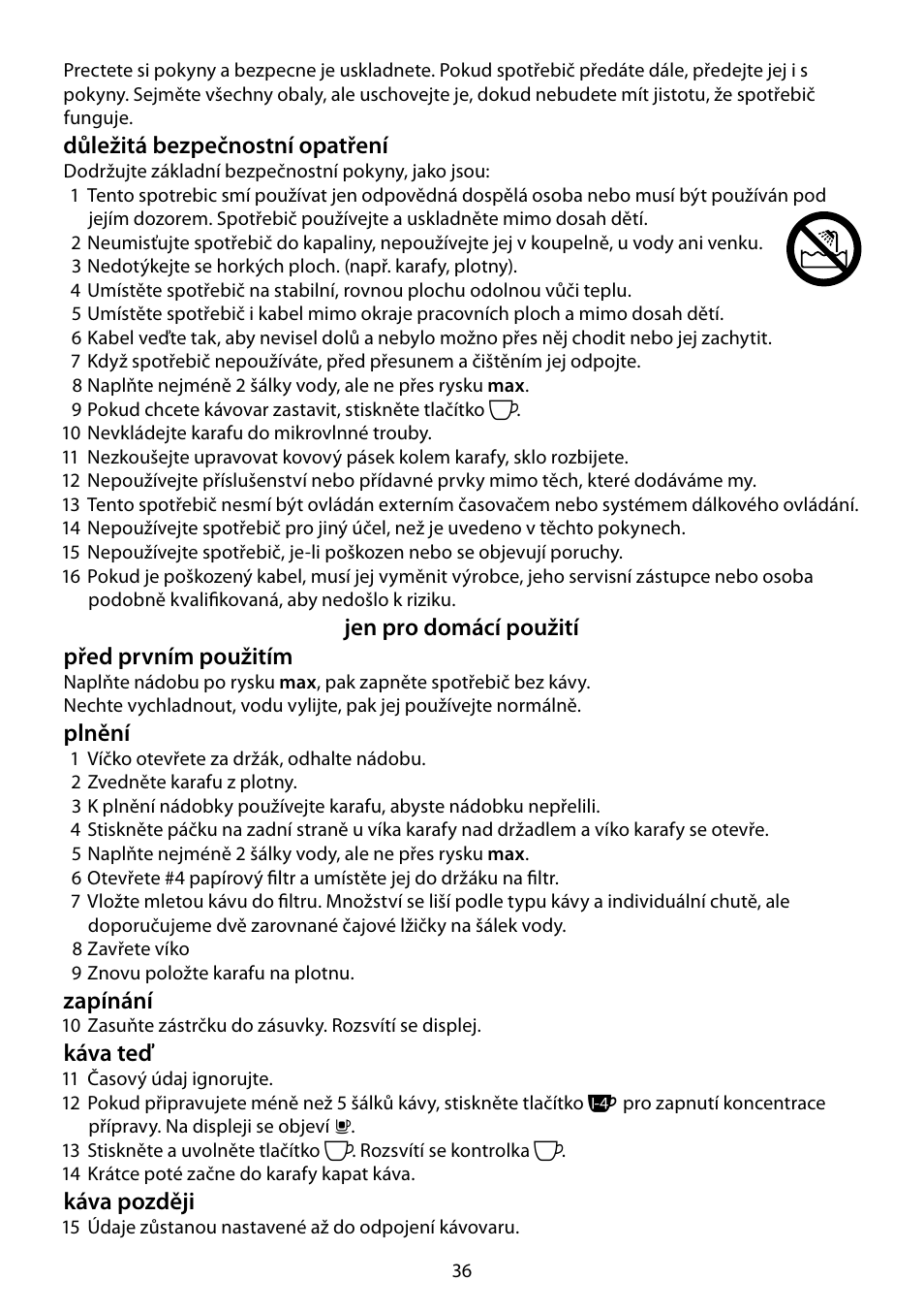 RUSSELL HOBBS DELUXE User Manual | Page 36 / 68