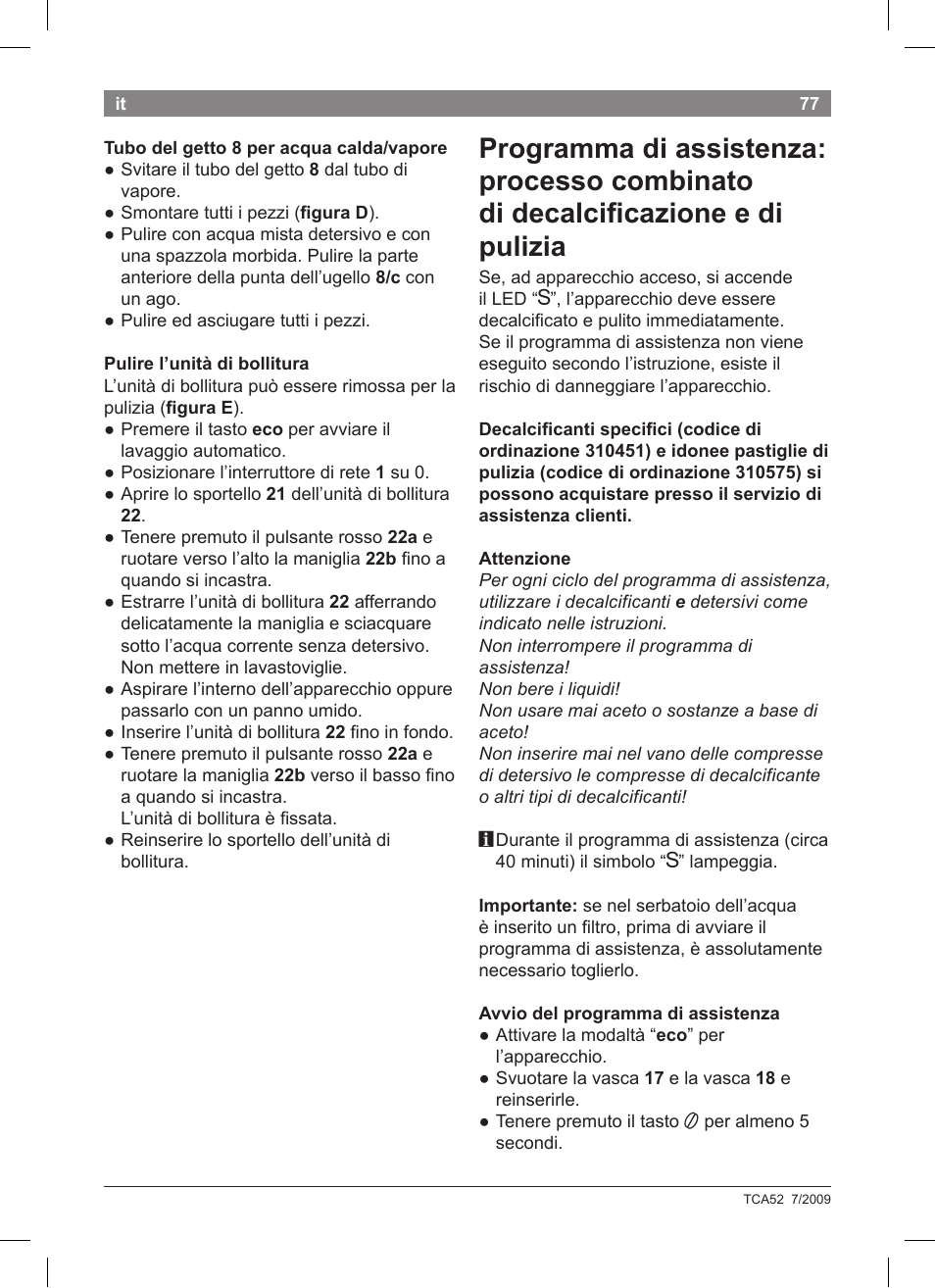Bosch TCA 5201 User Manual | Page 81 / 100