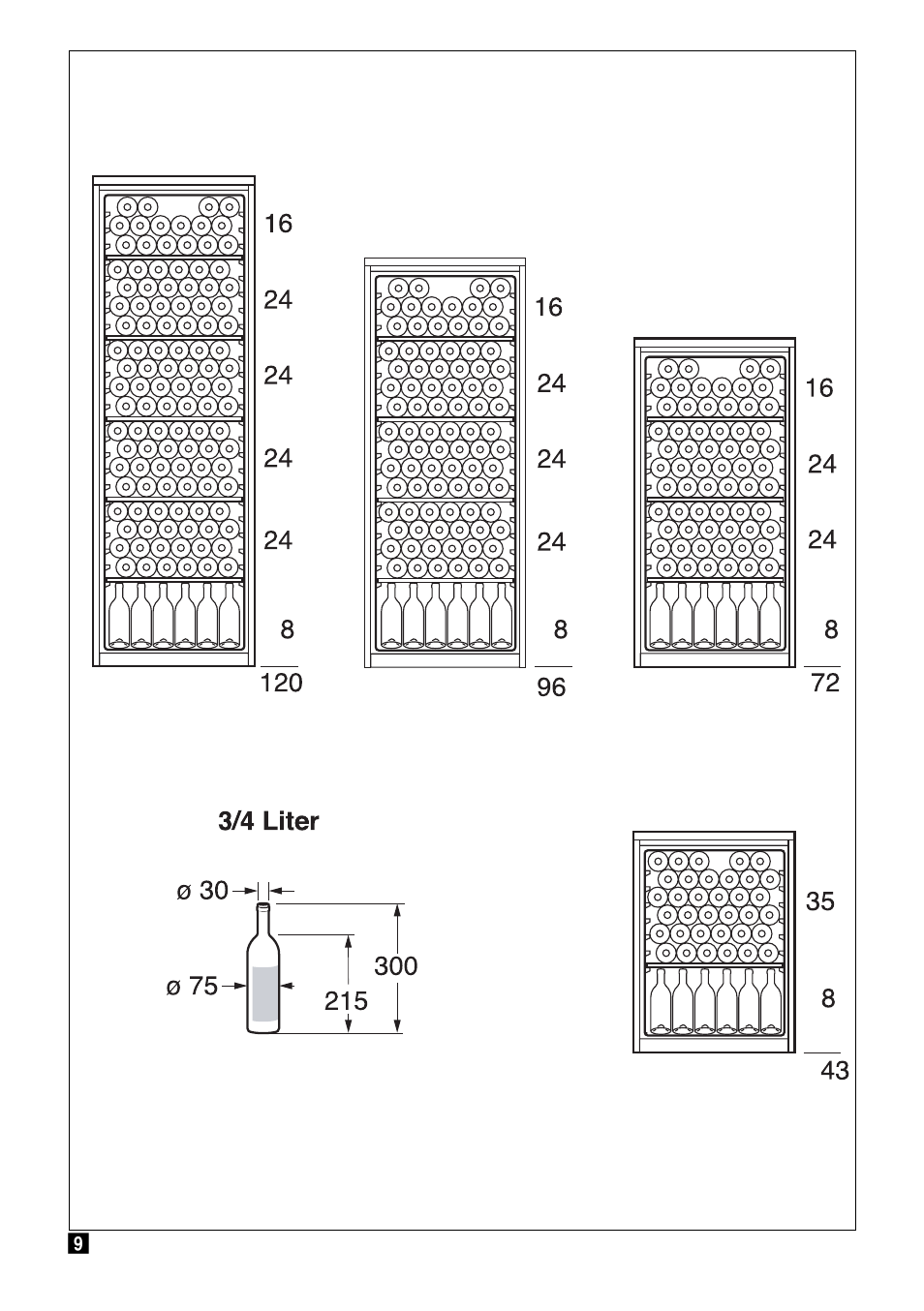 Bosch KSW30V80 Cave à vin de conservation Confort User Manual | Page 60 / 62