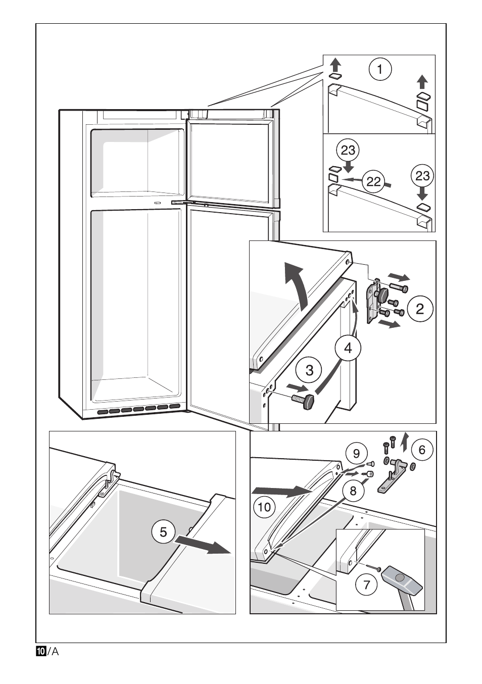 Bosch KDN32X45 Réfrigérateur-congélateur 2 portes Confort User Manual | Page 93 / 95