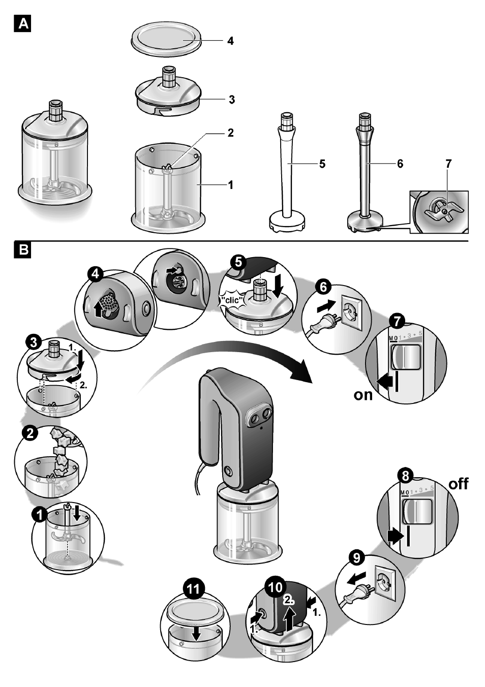 Bosch MFQ4070 Batteur blanc argent User Manual | Page 60 / 62