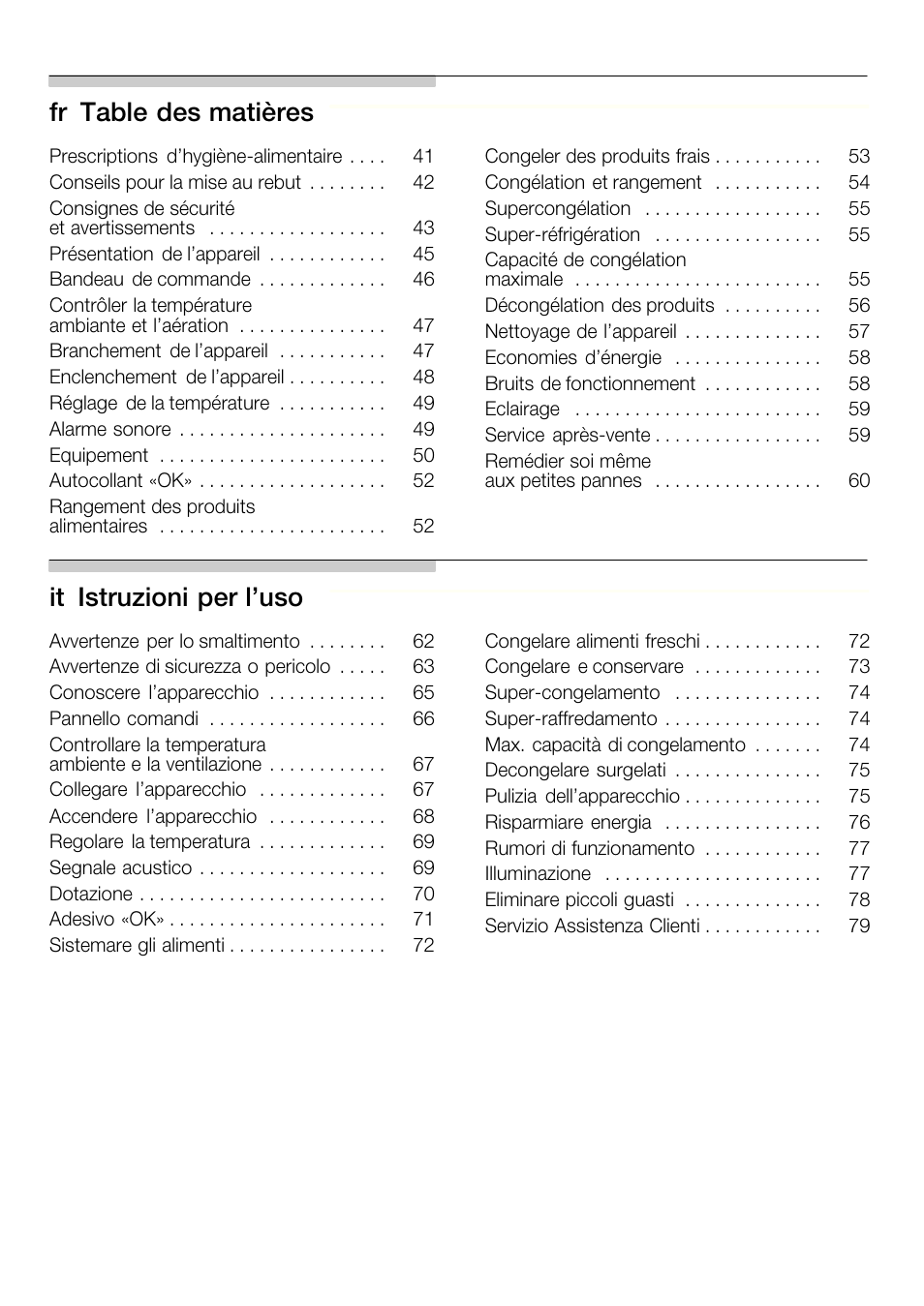 Bosch KGN36SM30 Réfrigérateur-congélateur combiné Premium Luxe User Manual | Page 4 / 143