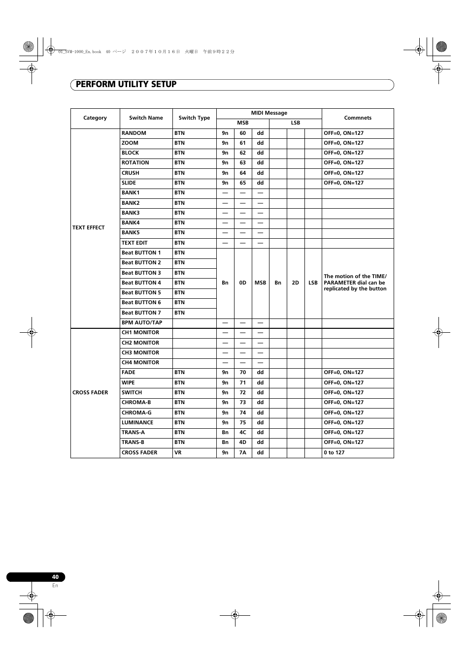 Perform utility setup | Pioneer SVM-1000 User Manual | Page 40 / 326