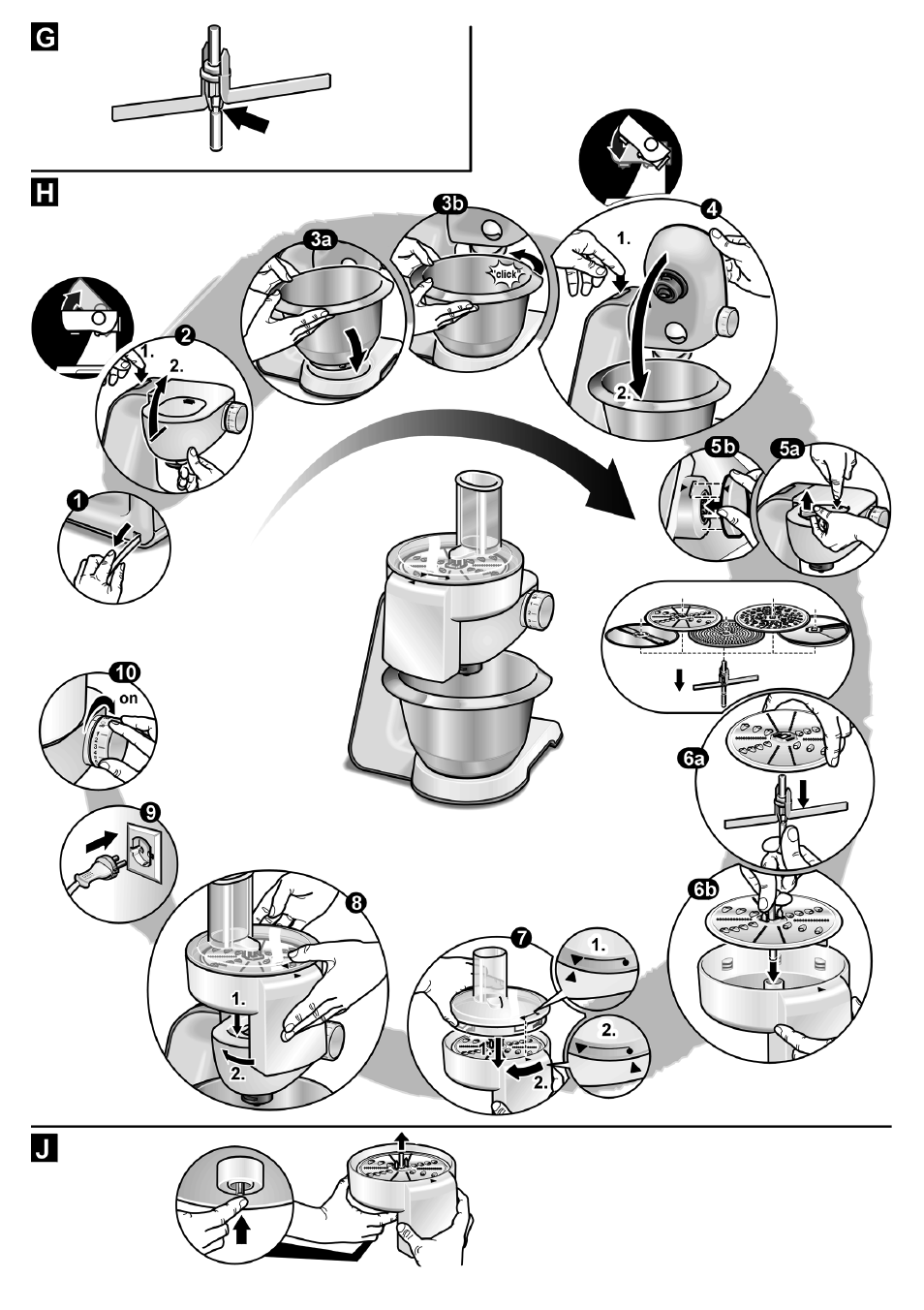 Bosch MUM57810 KITCHEN MACHINE INOX 900W HOME PRO Home Professional User Manual | Page 206 / 208