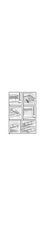 Bosch KIR18V20FF Réfrigérateur intégrable Confort Fixation de porte par glissières User Manual | Page 61 / 63