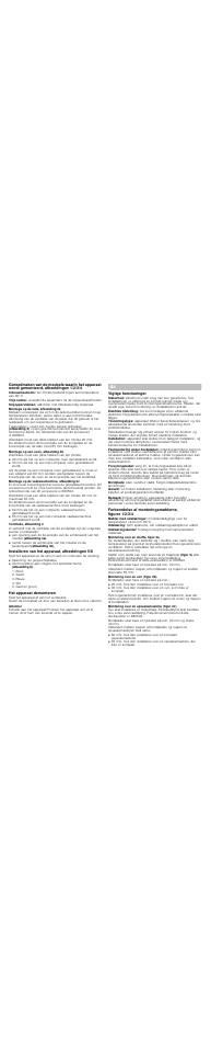 Montage op de lade, afbeelding 2a, Montage op een oven, afbeelding 2b, Montage op de vaatwasmachine, afbeelding 2c | Ventilatie, afbeelding 4, Installeren van het apparaat, afbeeldingen 5/6, Het apparaat demonteren, Attentie, Vigtige henvisninger, Bemærk, Montering over en skuffe, figur 2a | Bosch PIE645R14E Cadre décor Table vitrocéramique - 60 cm User Manual | Page 7 / 13