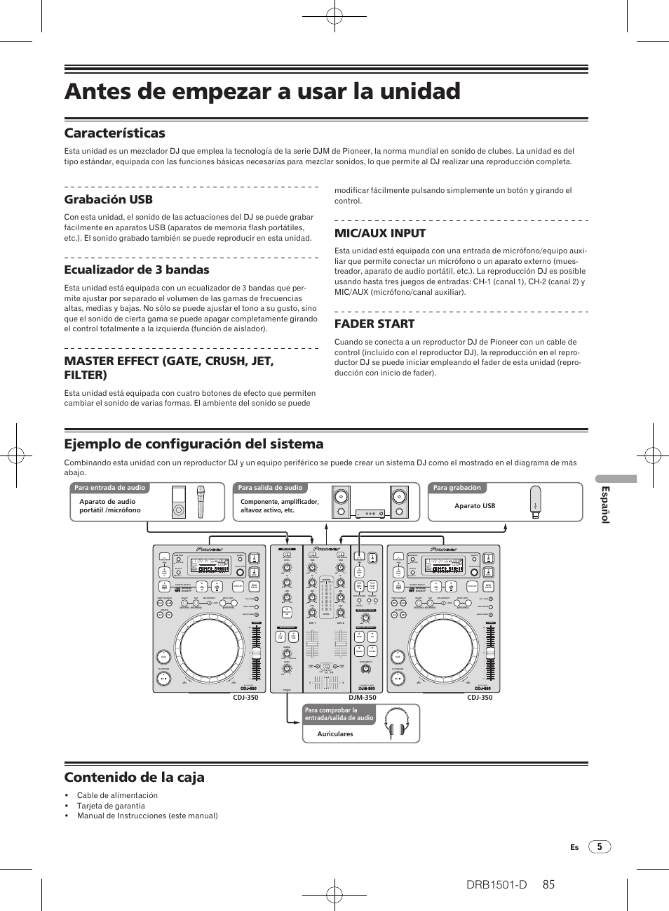 Pioneer DJM-350-W User Manual | Page 85 / 116