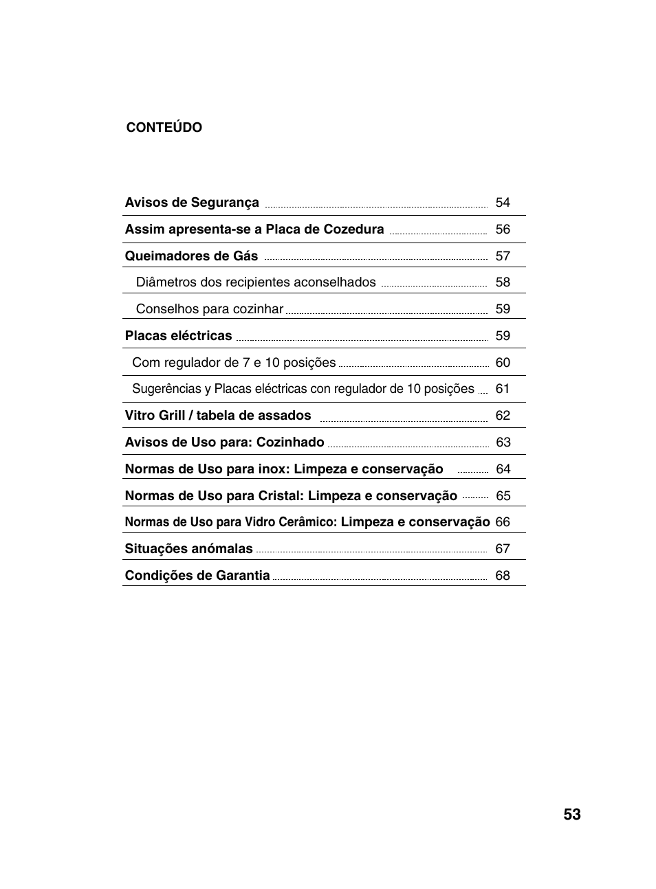 Bosch PCD345DEU Domino gaz 30 cm User Manual | Page 54 / 86