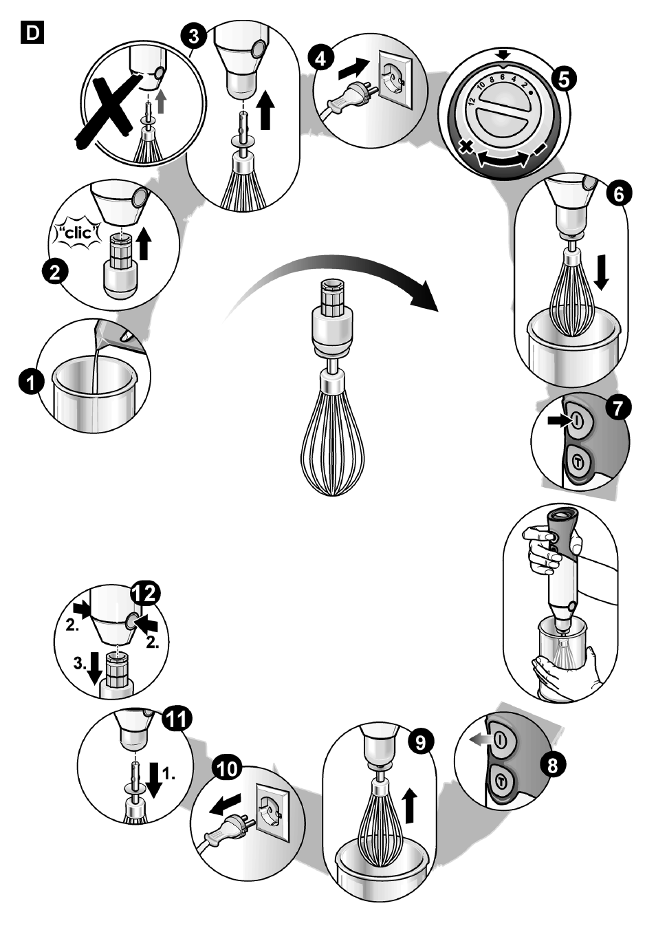 Bosch MSM66155 Mixeur plongeant blanc gris User Manual | Page 72 / 73