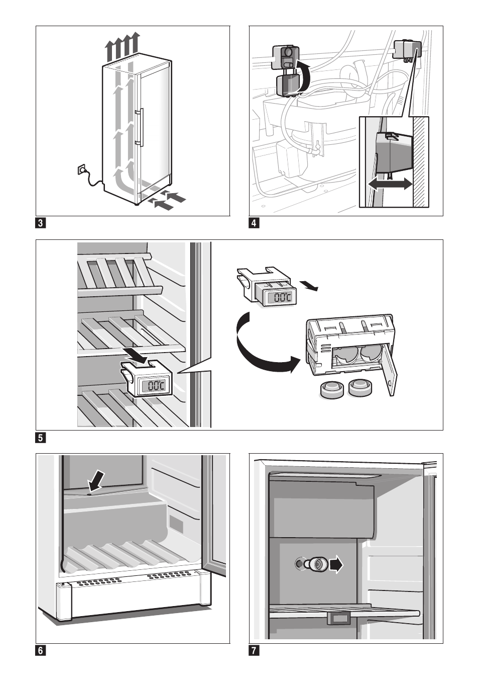 Bosch KSW38940 Cave à vin de vieillissement Premium Luxe User Manual | Page 73 / 75