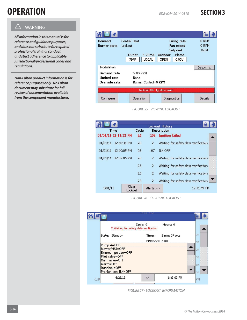 Operation | Fulton Endura (EDR) Condensing Hydronic Boiler User Manual | Page 48 / 68