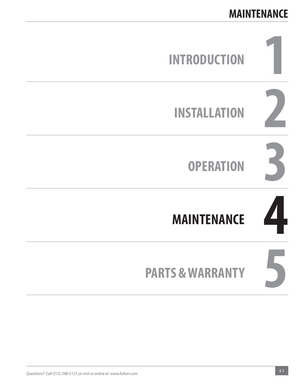 Fulton Vertical Coil (FT-C_S) Thermal Fluid (hot oil) Heater User Manual | Page 69 / 92