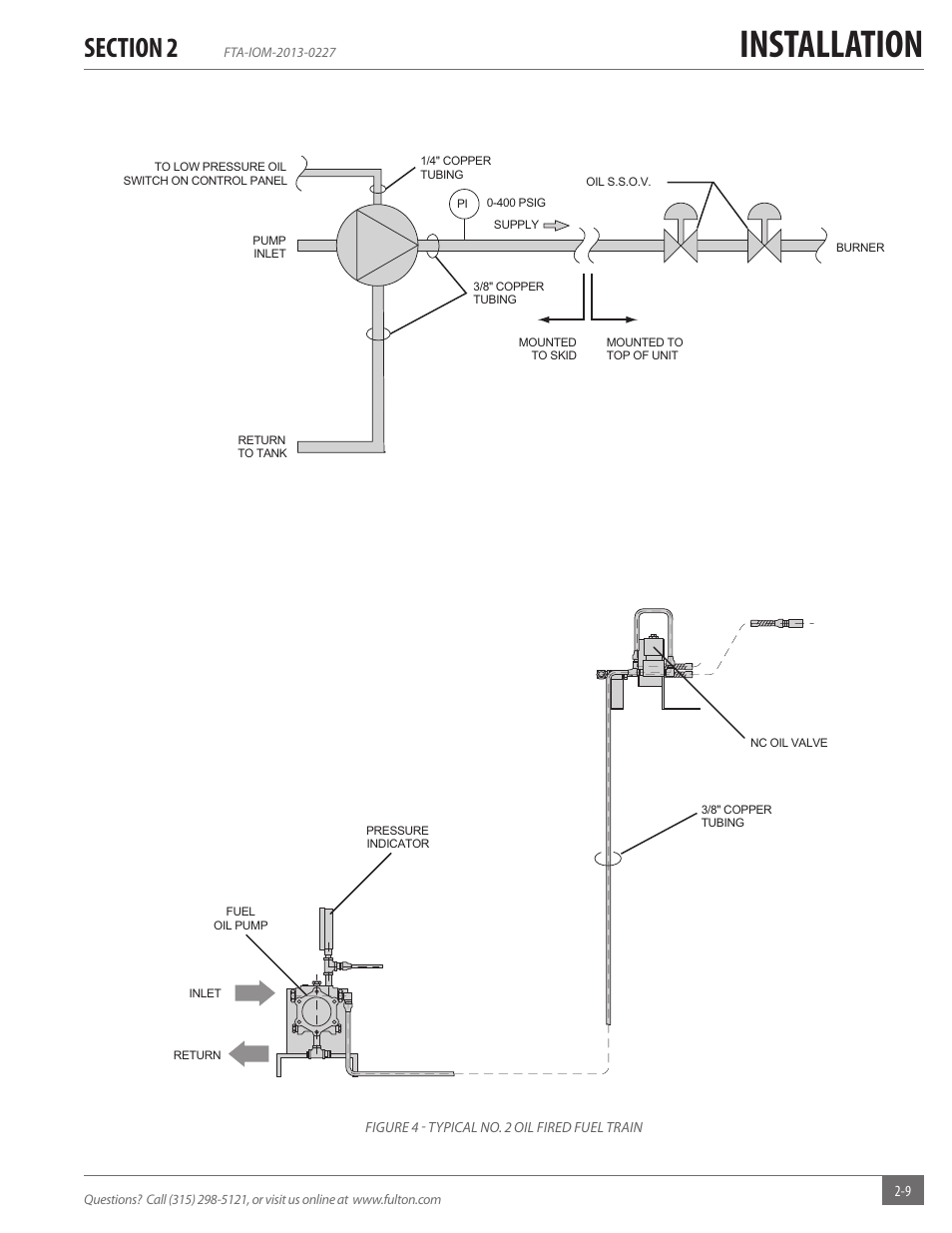 Installation | Fulton Vertical Tubeless (FT-A) Thermal Fluid (hot oil) Heater User Manual | Page 15 / 84
