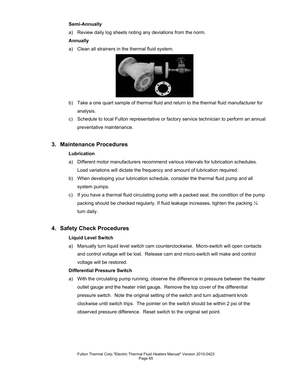 Fulton Vertical Electric (FT-N) Thermal Fluid (hot oil) Heater User Manual | Page 65 / 108