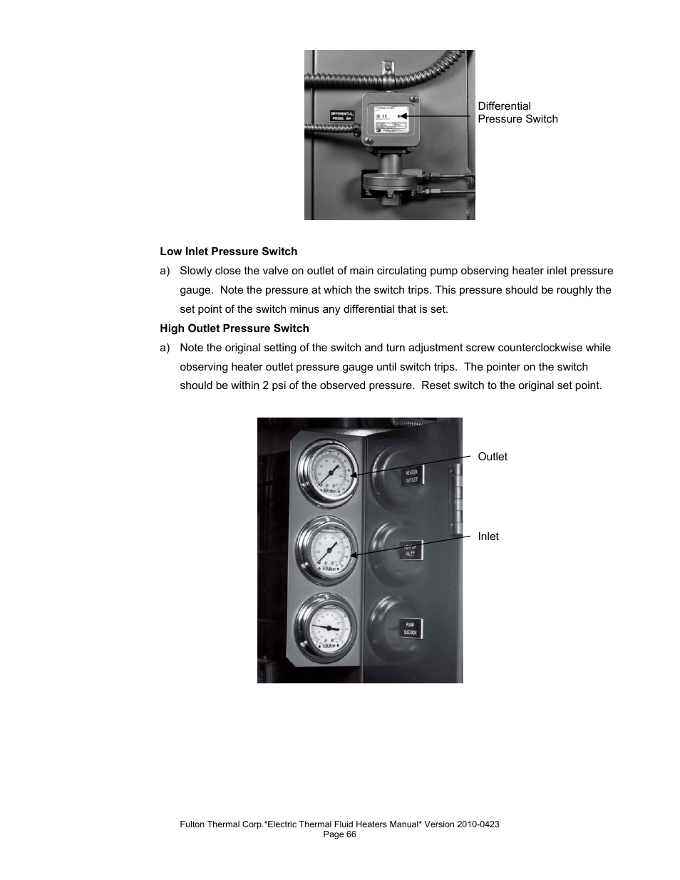 Fulton Vertical Electric (FT-N) Thermal Fluid (hot oil) Heater User Manual | Page 66 / 108