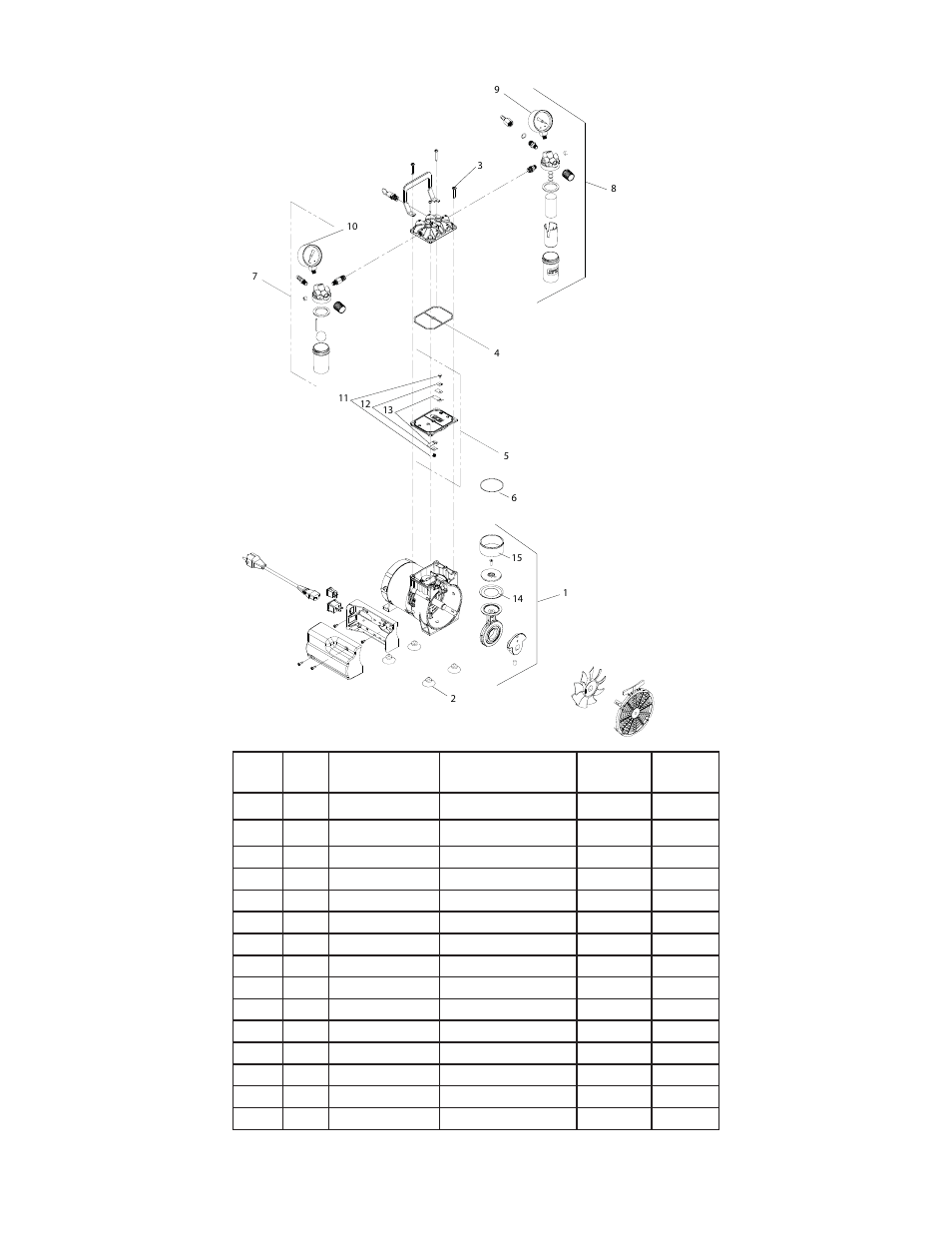 Welch Vacuum 2546 WOB-L Pinston Pump User Manual | Page 12 / 16